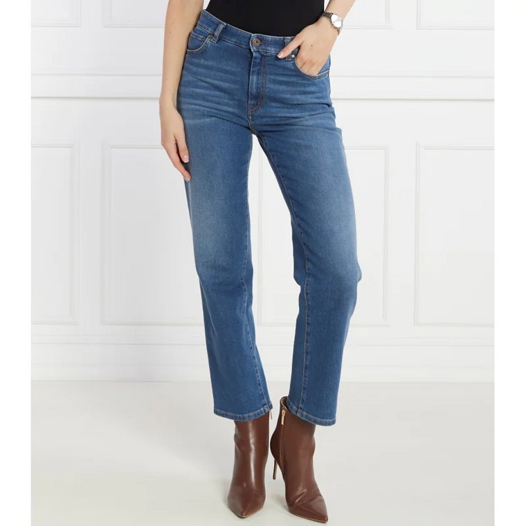 Weekend MaxMara Jeansy NAVY | Straight fit