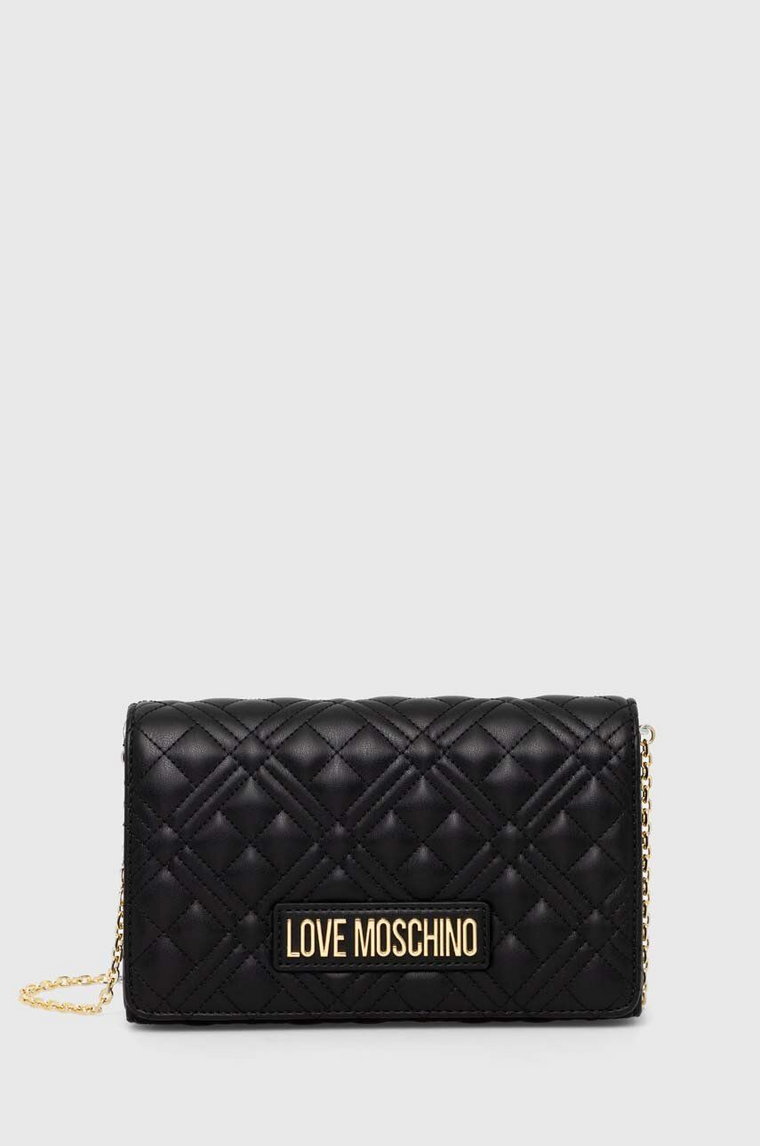 Love Moschino torebka kolor czarny JC4079PP1LLA0000