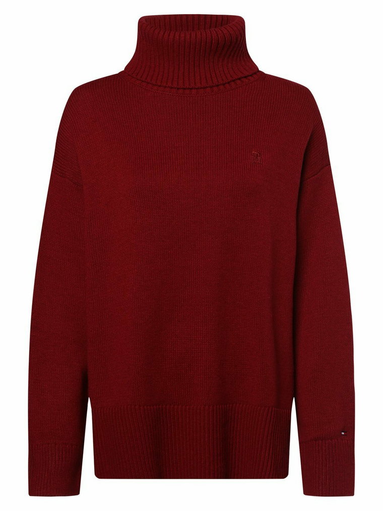 Tommy Hilfiger - Sweter damski, czerwony