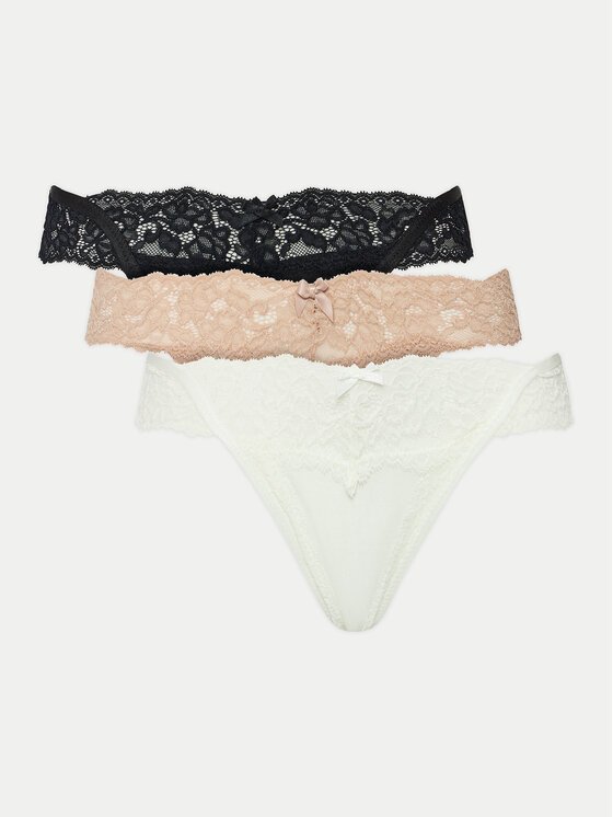 Komplet 3 par stringów Hunkemöller