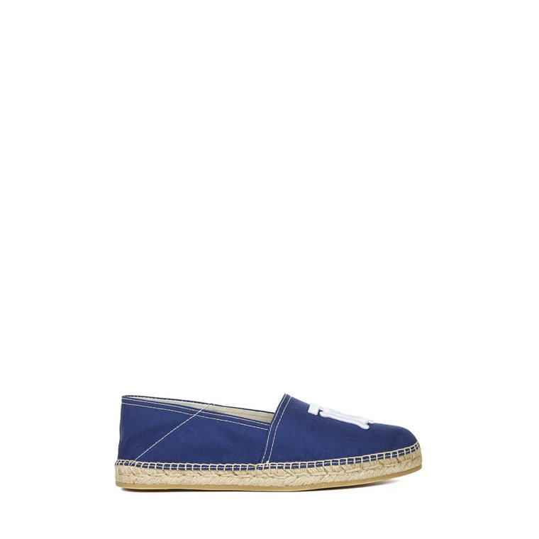 Niebieskie Espadryle z Logo TB Monogram Burberry