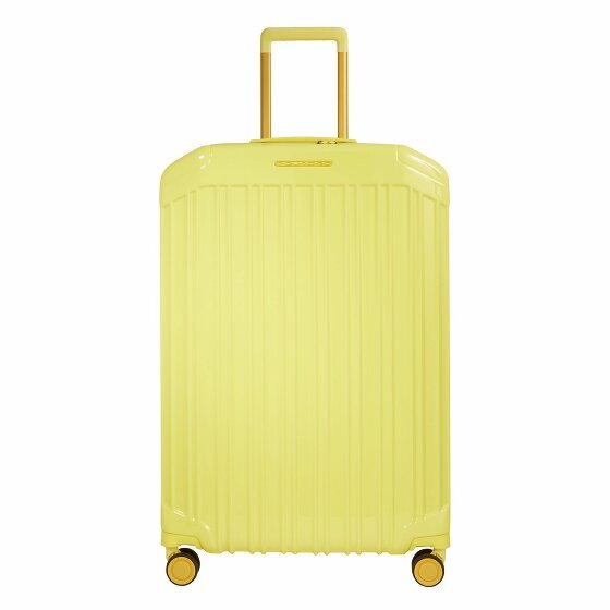 Piquadro PQL-Special3 4 kółka Walizka 75 cm z plisą rozprężną yellow