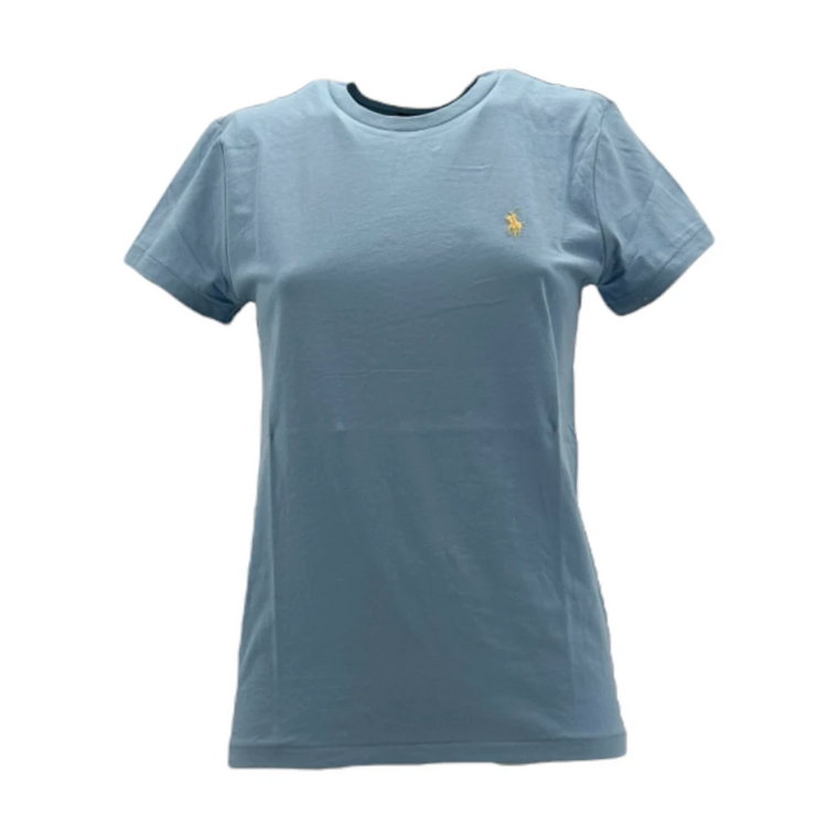Stylowa Niebieska Koszulka dla Kobiet Ralph Lauren