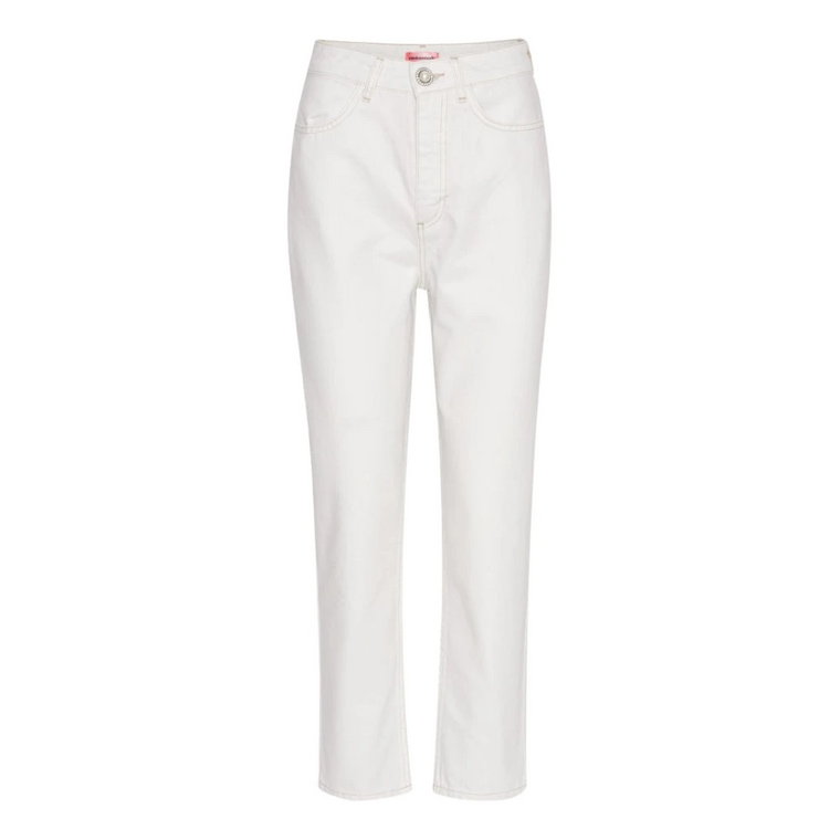 Whisper White Slim-fit Spodnie Custommade