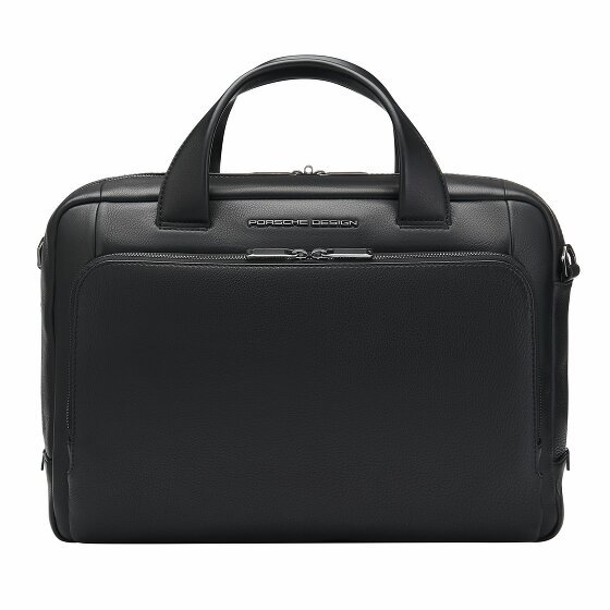 Porsche Design Roadster Briefcase Leather 38 cm Laptop Compartment black
