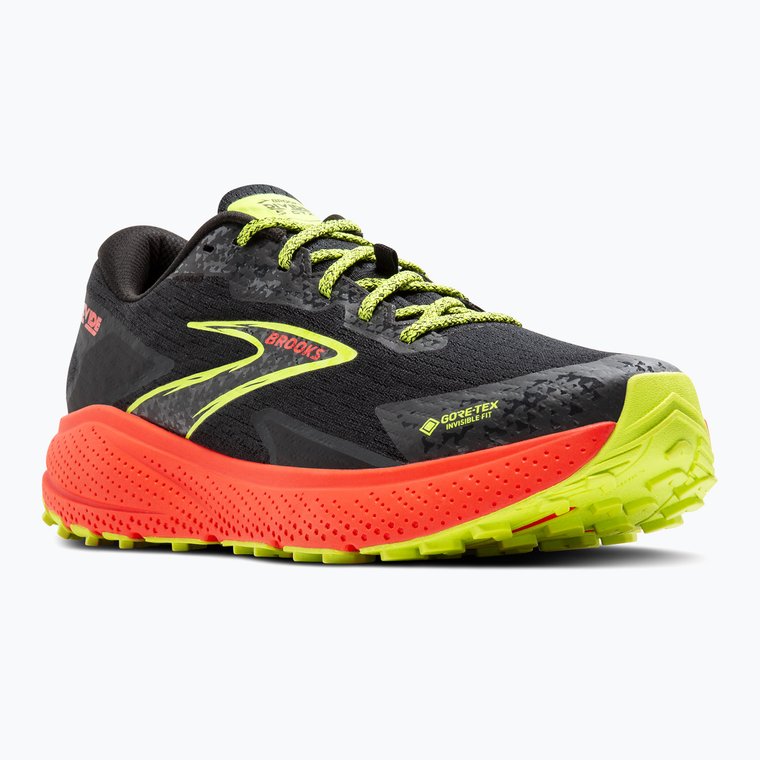 Buty do biegania męskie Brooks Divide 5 GTX black/cherry/lime