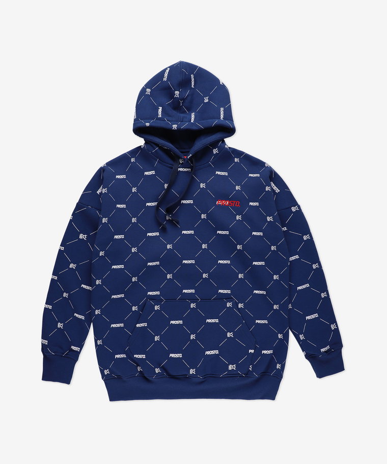 Hoody Monogy Dark Blue S