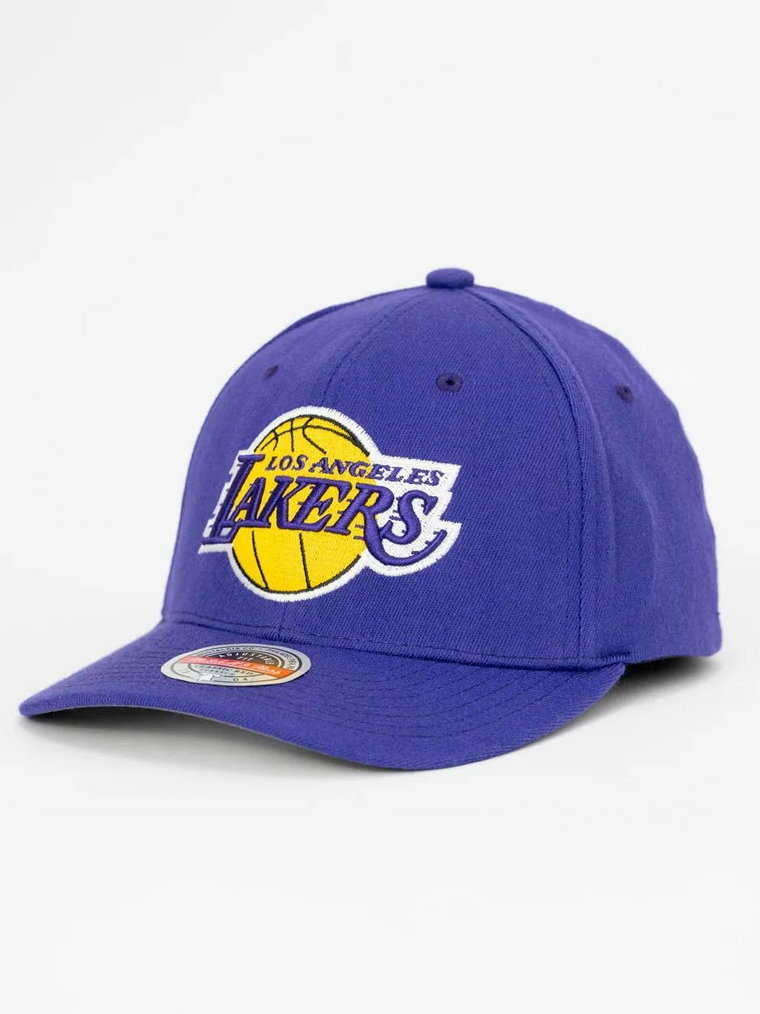 Czapka Z Daszkiem Dad Hat Mitchell & Ness Los Angeles Lakers NBA Team Ground 2.0 Fioletowa