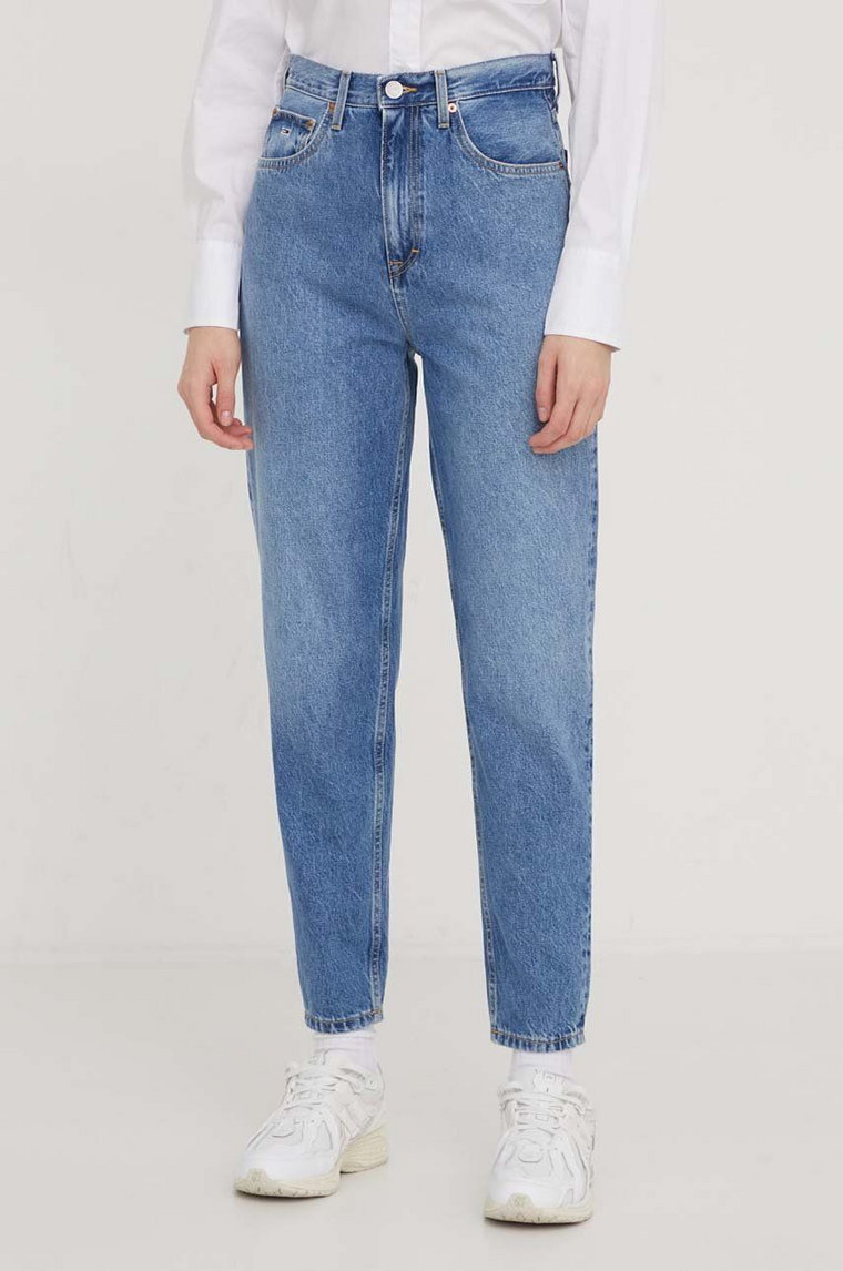 Tommy Jeans jeansy damskie high waist DW0DW17490