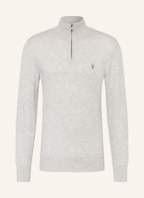 Allsaints Sweter Typu Troyer Kilburn grau