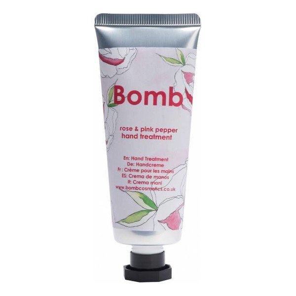 Bomb Cosmetics, Hand Treatment, kuracja do rąk Róża i Różowy Pieprz, 25 ml