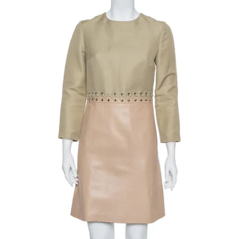 Pre-owned Leather dresses Chloé Pre-owned