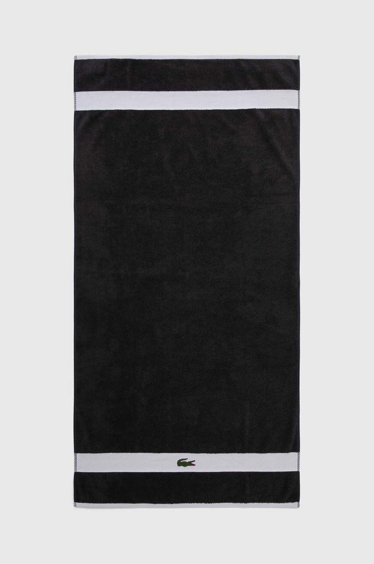 Lacoste ręcznik bawełniany L Casual Bitume 70 x 140 cm