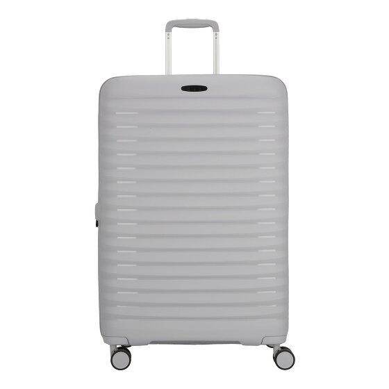 d&n Travel Line 4500 4 kółka Walizka L 75 cm z plisą rozprężną grey