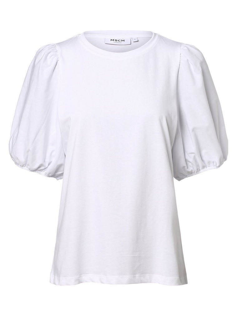 Moss Copenhagen - T-shirt damski  MSCHDariene, biały