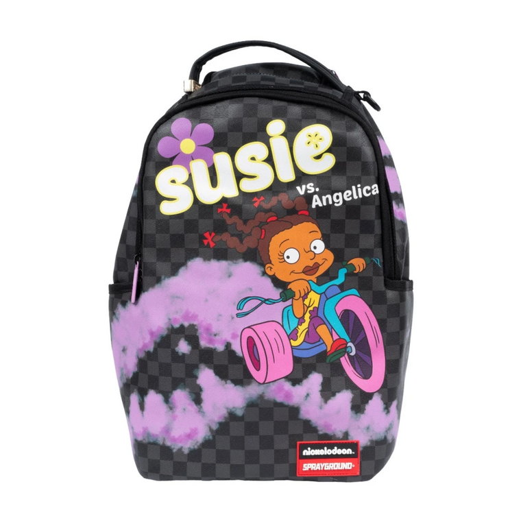 Czarny plecak Susie Tricycle Sprayground