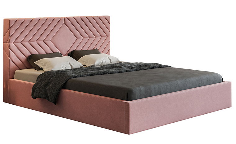 Tapicerowane łóżko 180x200 Clemont 4X - 36 kolorów