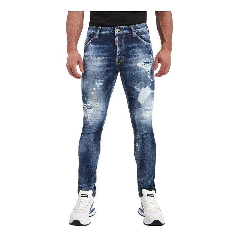 Cool Guy Regular Fit Niebieskie Jeansy Dsquared2