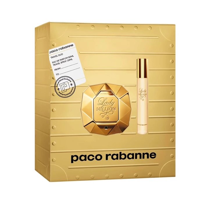 PACO RABANNE LADY MILLION WODA PERFUMOWANA SPRAY 80ML + 20ML