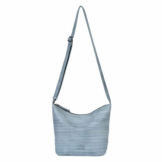 FredsBruder Skórzana torba na ramię Gürtelinchen 23 cm soft blue