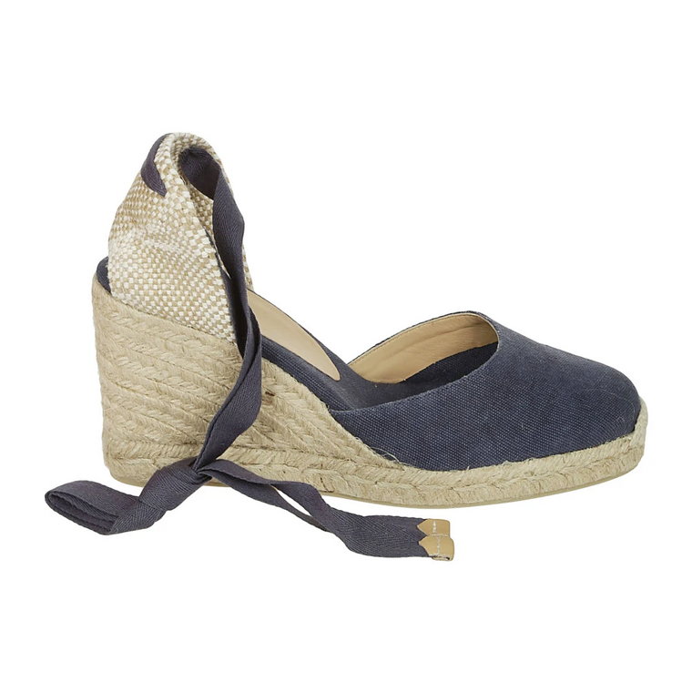 Carina 8 002 Espadryle na koturnie Castañer