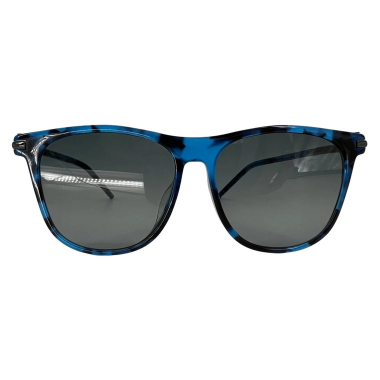 Niepowtarzalne niebieskie okulary przeciwsłoneczne Marc Jacobs