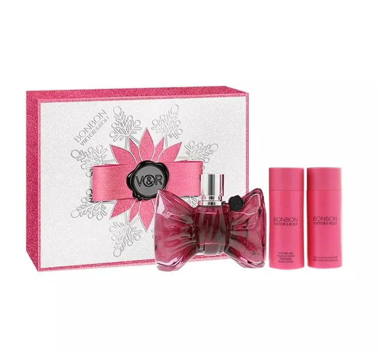 VIKTOR & ROLF BONBON WODA PERFUMOWANA SPRAY 50ML + BALSAM DO CIAŁA 50ML + ŻEL POD PRYSZNIC 50ML