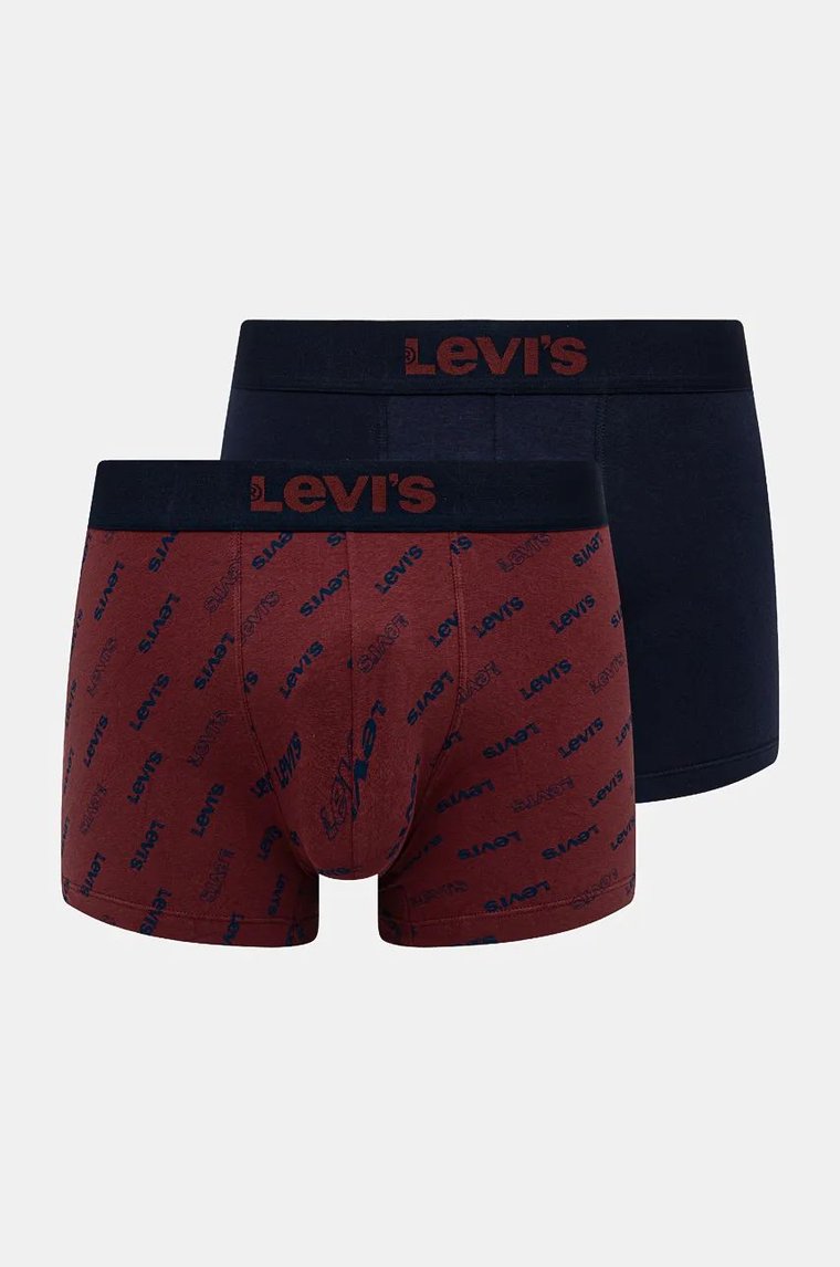 Levi's bokserki 2-pack męskie kolor granatowy 37149-1010