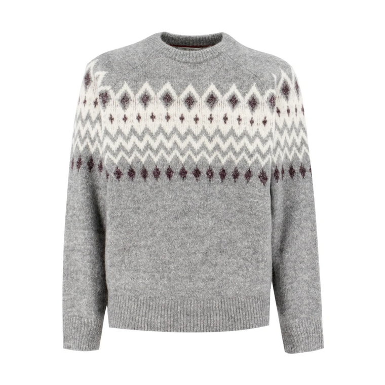 Round-neck Sweter Brunello Cucinelli