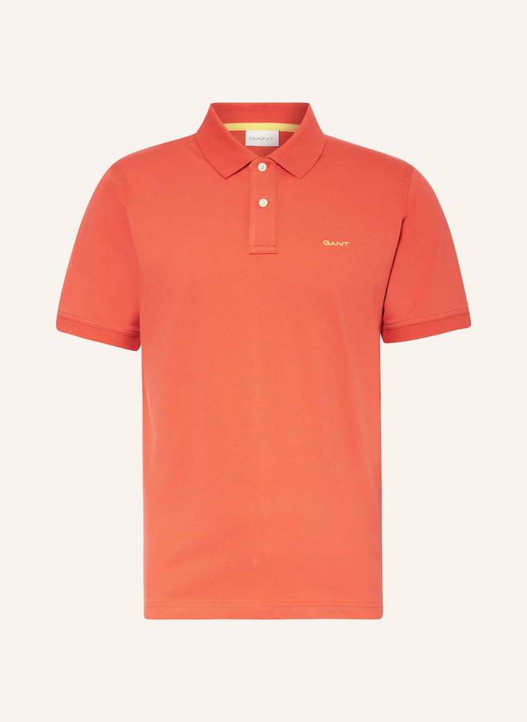Gant Koszulka Polo Z Piki orange