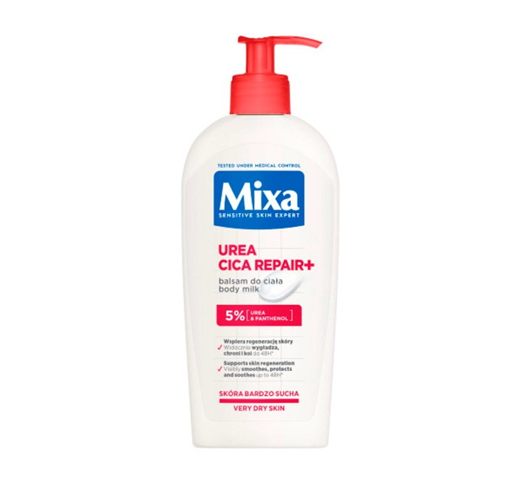 MIXA UREA CICA REPAIR+ REGENERUJĄCY BALSAM DO CIAŁA DLA SKÓRY SUCHEJ I WRAŻLIWEJ 400ML