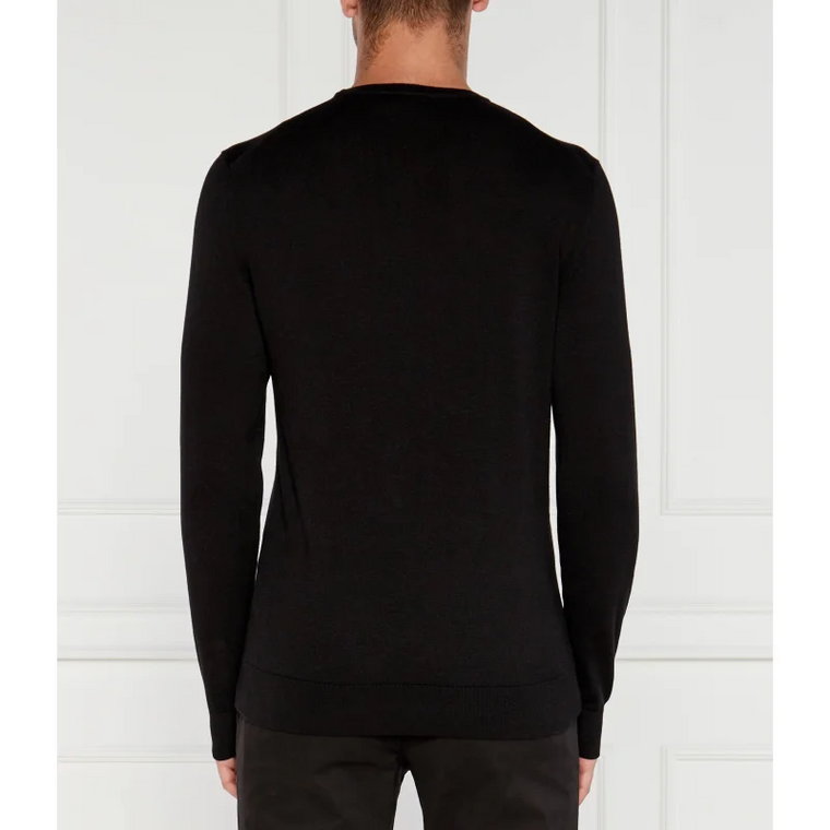 Calvin Klein Sweter | Classic fit | z dodatkiem jedwabiu