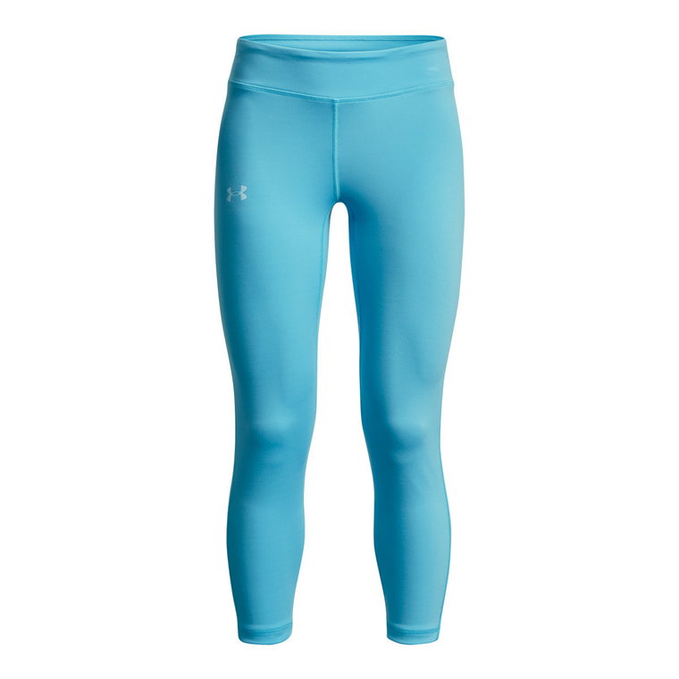 Dziewczęce legginsy treningowe UNDER ARMOUR Motion Solid Crop - niebieskie