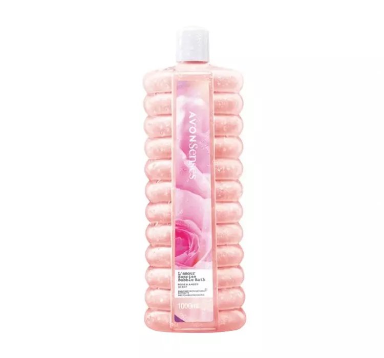 AVON SENSES BUBBLE BATH PŁYN DO KĄPIELI L'AMOUR SUNRISE 1000ML