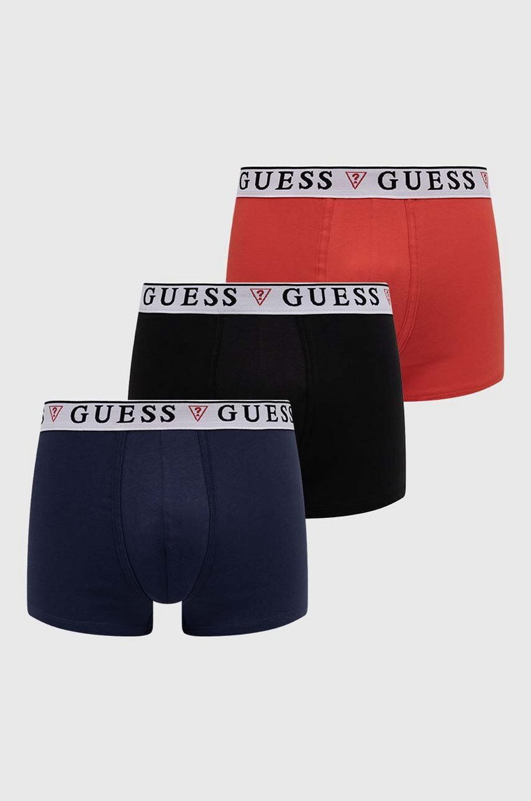 Guess bokserki 3-pack BRIAN męskie kolor granatowy U97G01 KCD31