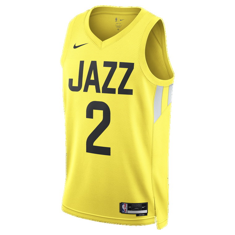 Koszulka męska Nike Dri-FIT NBA Swingman Utah Jazz Icon Edition 2022/23 - Żółty