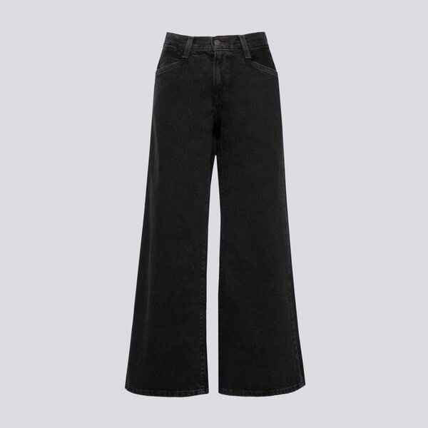 LEVI&#039;S SPODNIE 94 BAGGY WIDE LEG BLACKS