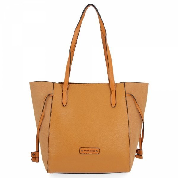 Uniwersalna Torebka Damska XL Shopper David Jones Ruda