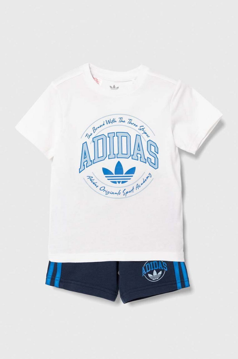 adidas Originals komplet dziecięcy kolor granatowy