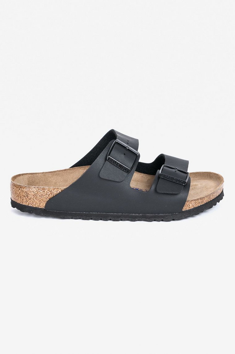 Birkenstock klapki Arizona SFB męskie kolor czarny 551251