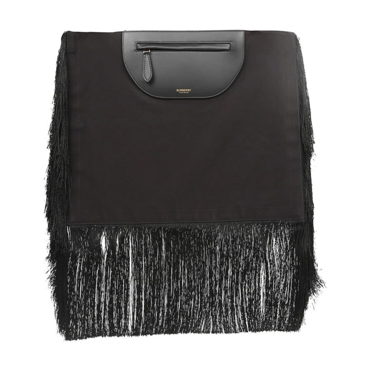 Olympia Fringe Detail Clutch Torebka Burberry