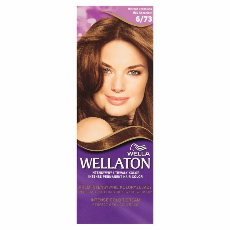 Wellaton - Farba do włosów 6/73 Mleczna Czekolada
