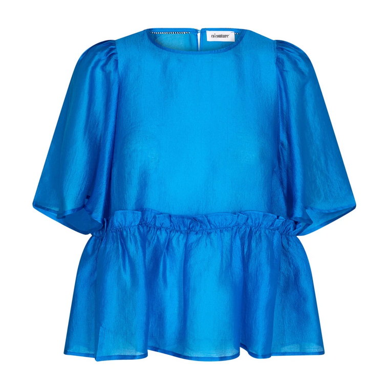 Moniquecc Flow Blouse - New Blue Co'Couture