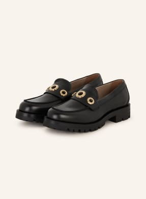 Boss Loafersy Na Platformie Helen schwarz