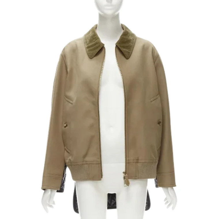 Pre-owned Cotton outerwear Burberry Vintage