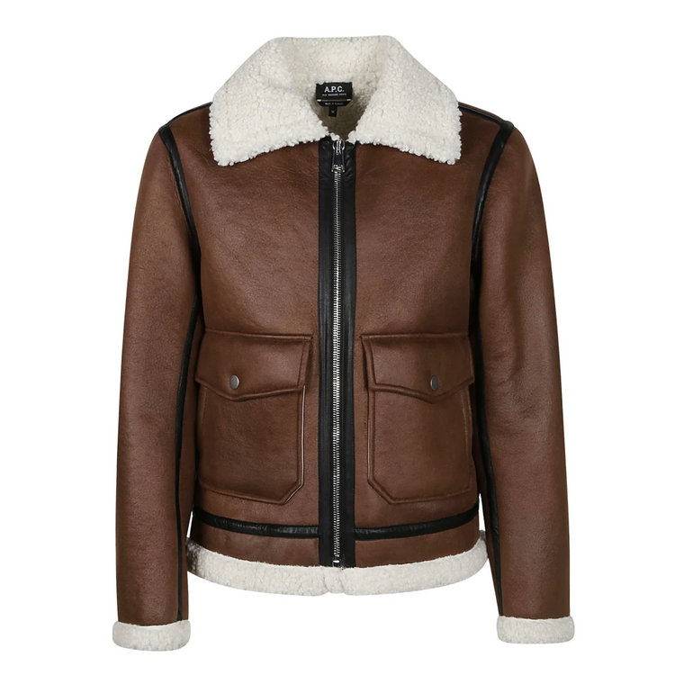 Leather Jackets A.p.c.