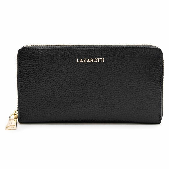 Lazarotti Bologna Leather Portfel Skórzany 19 cm black