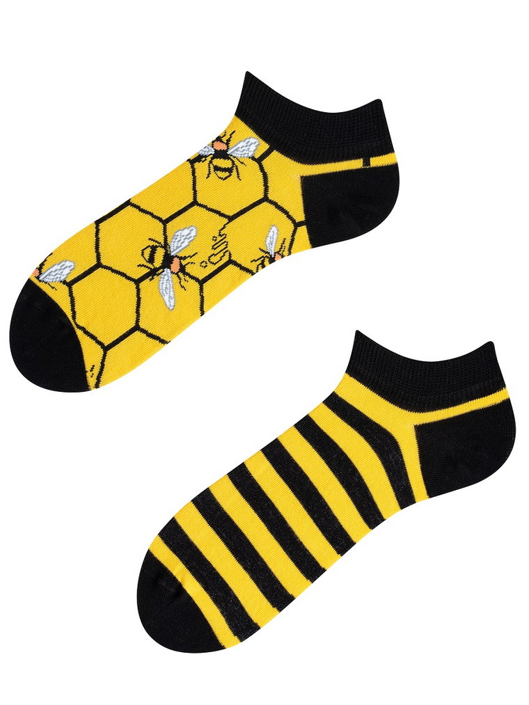 Stopki, Bee Bee Low, Todo Socks, Pszczoły, Kolorowe