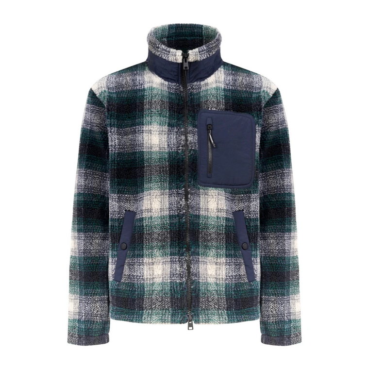 Kurtka Sherpa Zip-Up, Szara Woolrich