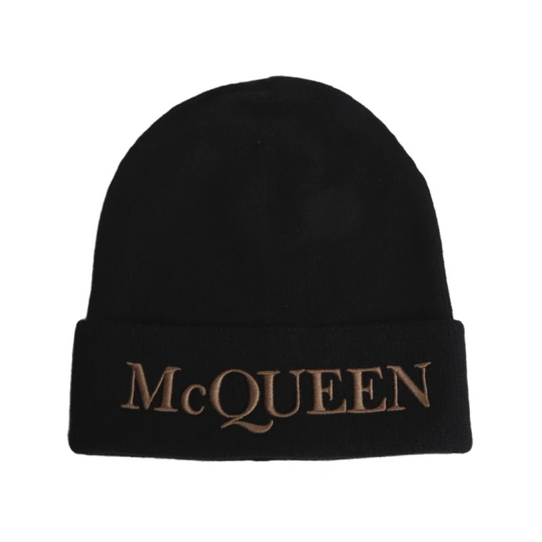 Kaszkmirowa czapka: Ciepła i stylowa Alexander McQueen